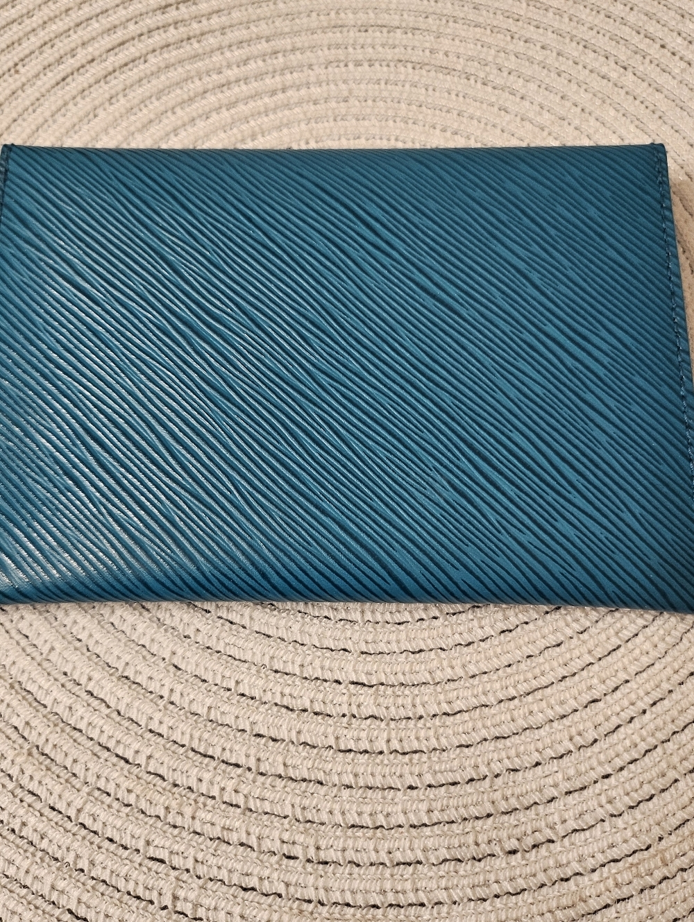 Louis Vuitton Epi Pochette Kirigami Large Envelope Pouch Teal - Picture 3 of 9